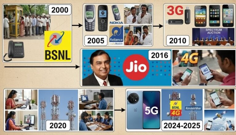 STDక్యూ నుంచి స్పీడ్ ఇంటర్నెట్ దాకా: టెలికాం రంగంలో పాతికేళ్ల ప్రగతి