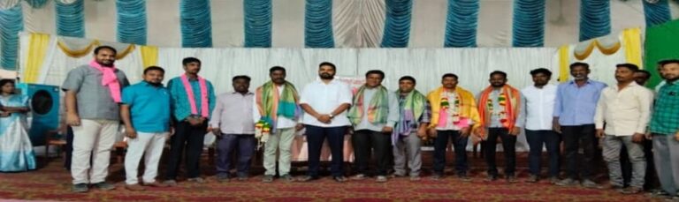 కోల్ బెల్ట్ ఏరియా చిరు వ్యాపారుల సంఘం గౌరవ అధ్యక్షులుగా వ్యాల హరీష్ రెడ్డి