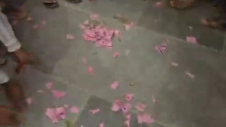 బీఆర్ఎస్ సర్పంచ్ అభ్యర్థికి పోలైన ఓట్లు మురికి కాలువలో దొరికిన ఘటనలో ఏంపీడీవోతో సహా 12 మందిపై సస్పెన్షన్ వేటు