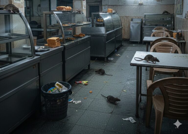 విజయవాడ పాత ప్రభుత్వ ఆసుపత్రి (GGH) ఆవరణలోని క్యాంటీన్‌లో ఎలుకలు స్వైరవిహారం..