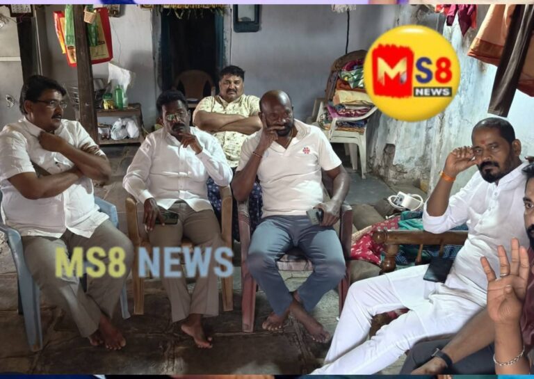 కందుల సంధ్యరాణి-పోచం నీ పరామర్శించిన BRS పార్టీ నాయకులు కౌశిక హరి