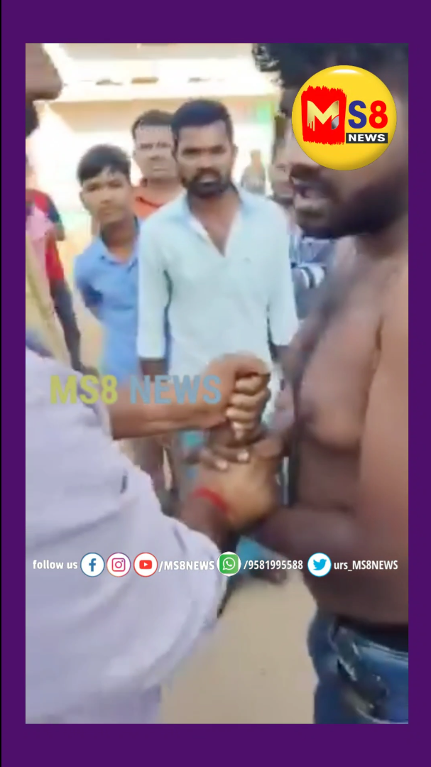 మామిడిమాడ ముందరి తండాలో గంజాయి కలకలం: కత్తితో హల్చల్ చేసిన యువకుడు