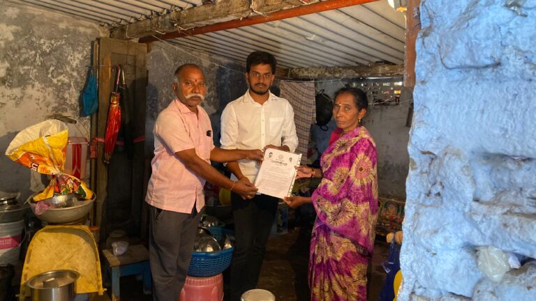 అర్హులైన ప్రతి పేదవాడికి ‘ఇందిరమ్మ ఇళ్లు’ అందాలి: 41వ డివిజన్ కాంగ్రెస్ అధ్యక్షులు మెంటం ఉదయ్ రాజ్